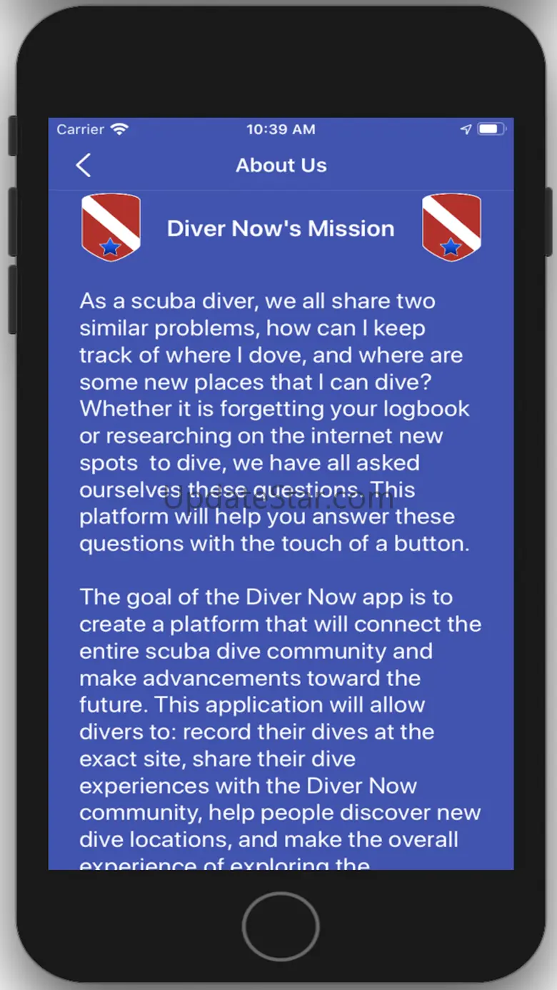 Diver Now App 2.3