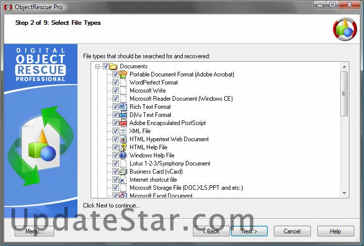 Digital ObjectRescue Professional 6.11