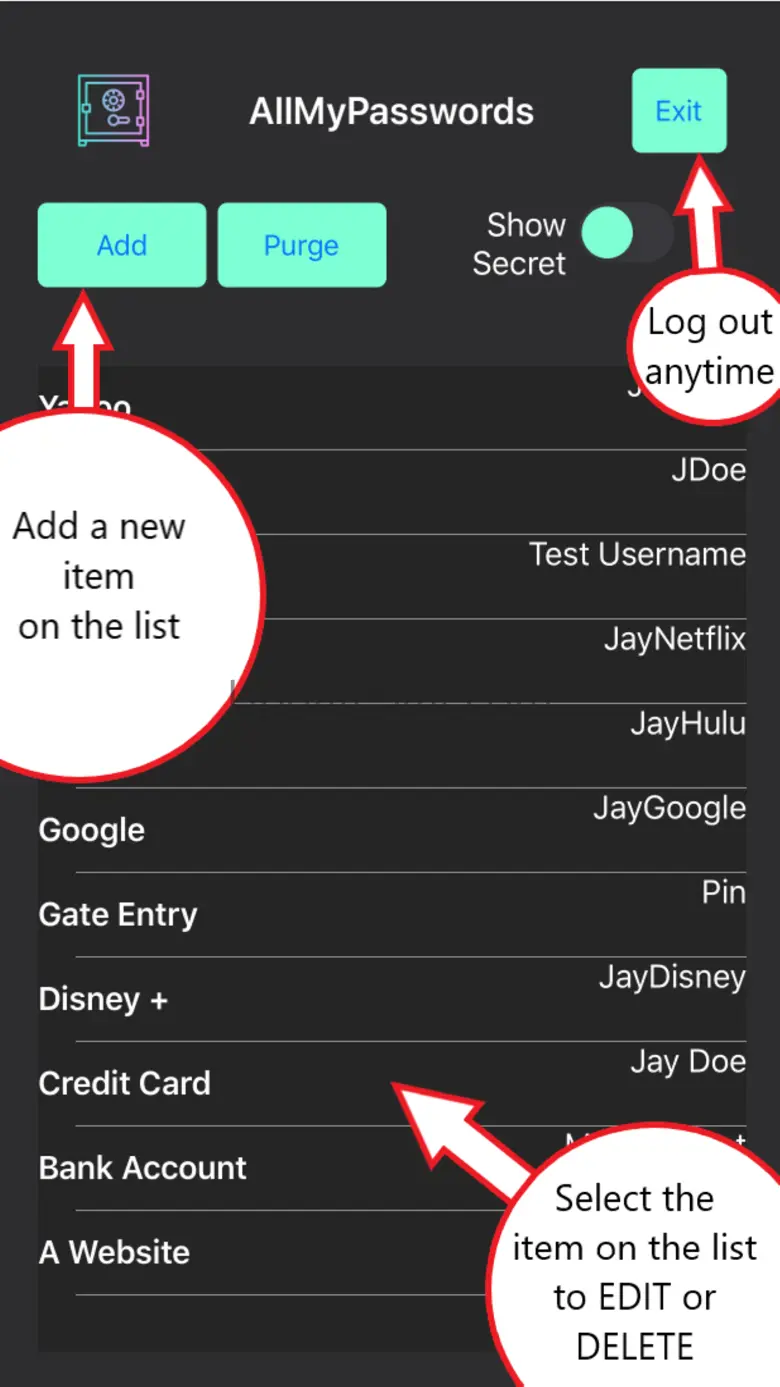 AllMyPasswordsHQ 1.3