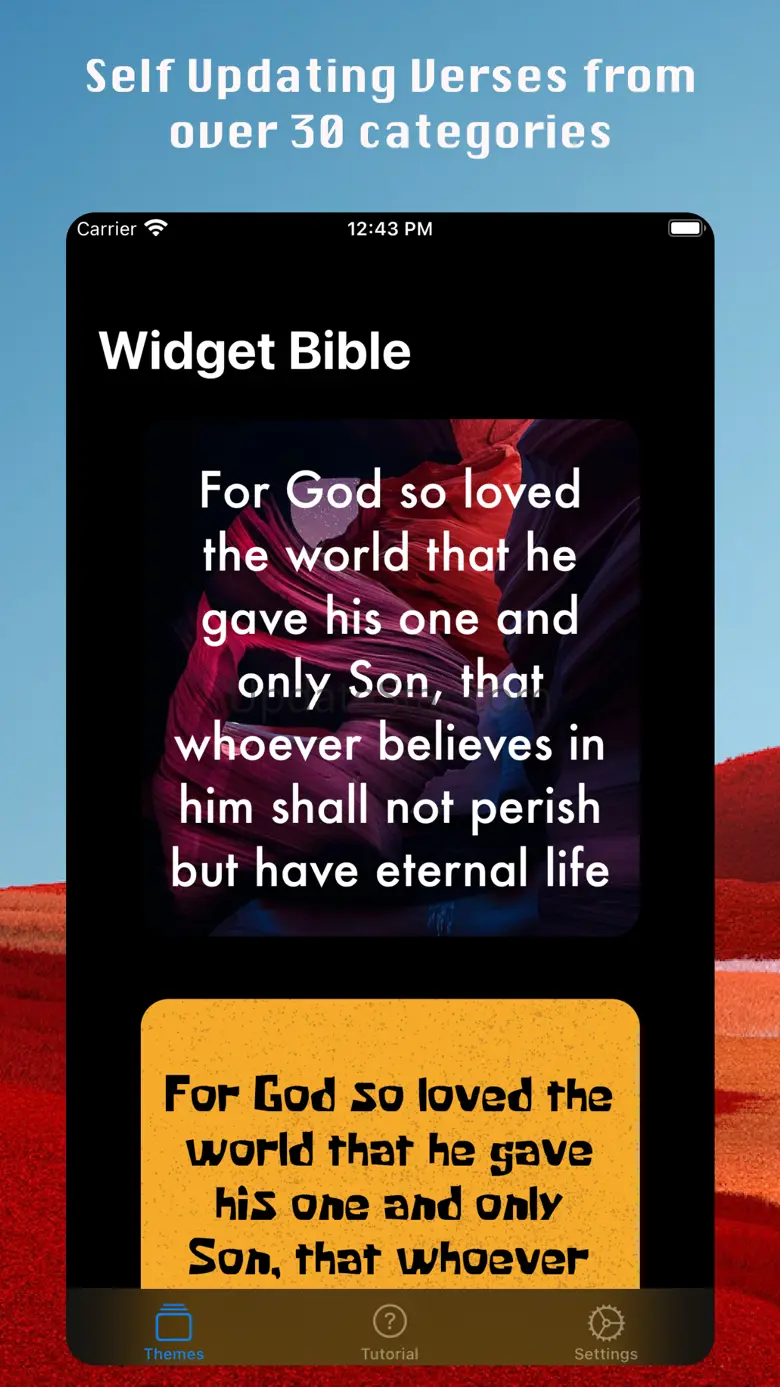 Bible Widget:Daily Bible verse 1.0