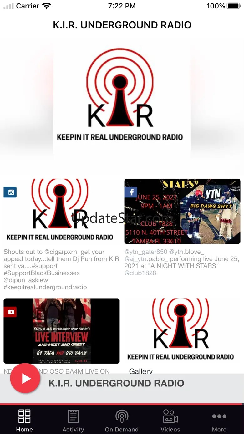 K.I.R. UNDERGROUND RADIO 4.13.1
