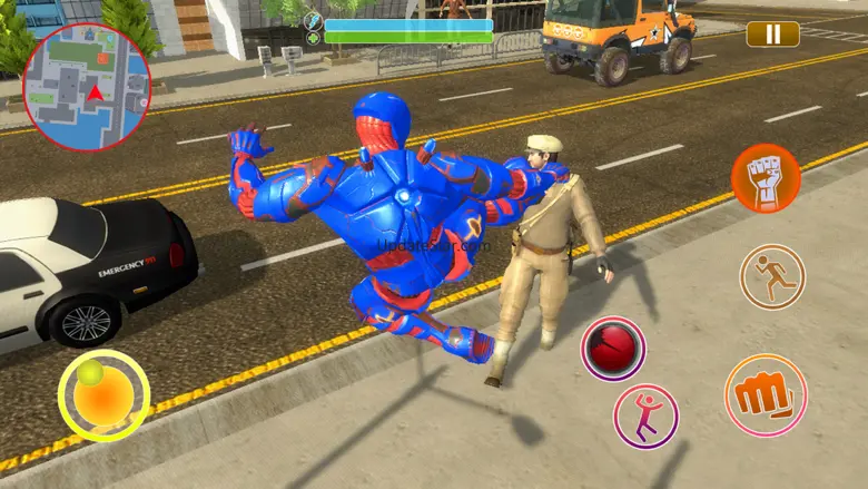 Robot Rope Hero : Web Shooter 1.3