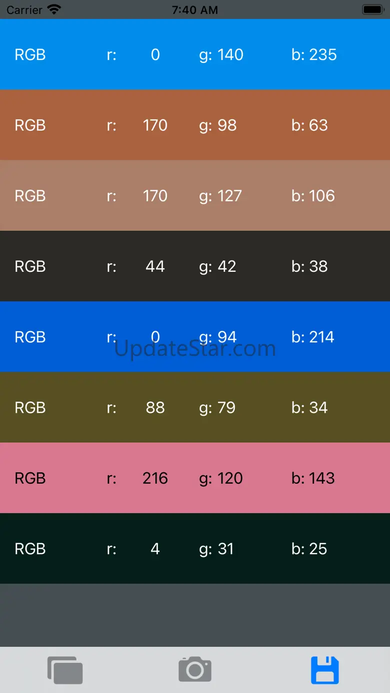 Color Picker: Sensor: Detector 1.2.3