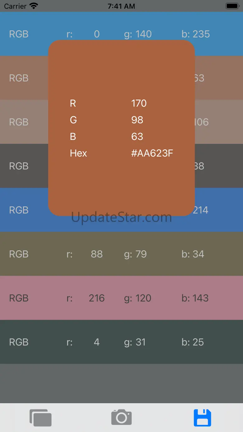 Color Picker: Sensor: Detector 1.2.3