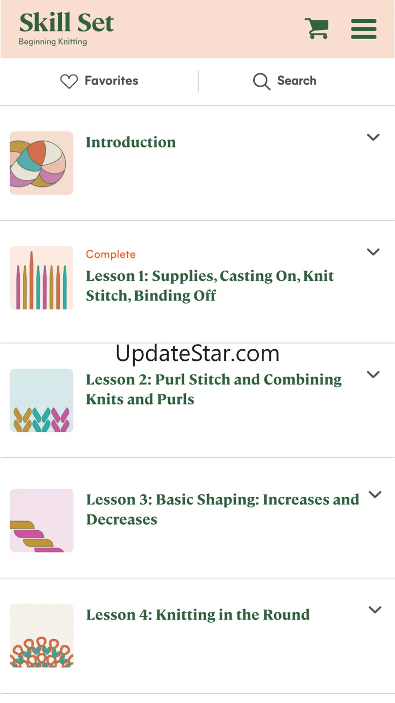 Skill Set: Beginning Knitting 1.0