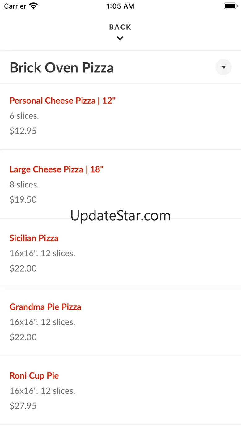 Louie's Pizzeria 3.13.0