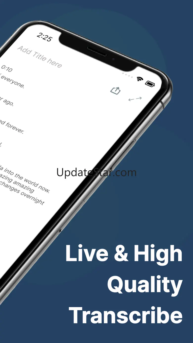 Transcriber • Speech to Text 2.17