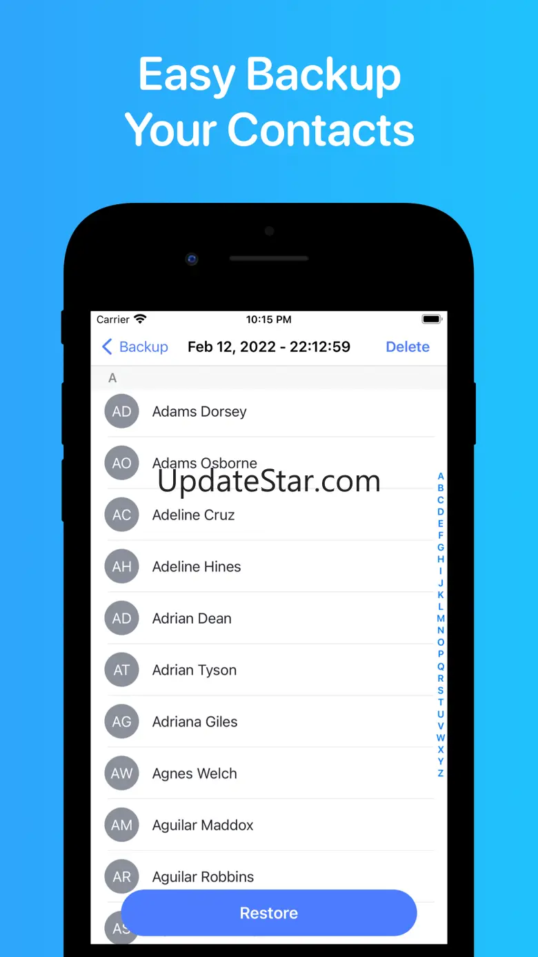 Recent Contacts Newest 1.9