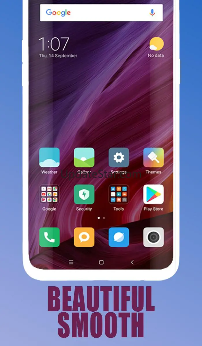 Xiao mi Mi A3 launcher, Xiao-m 7.2