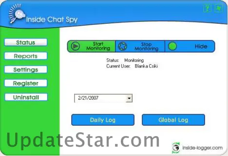 Inside Chat Spy 1.9