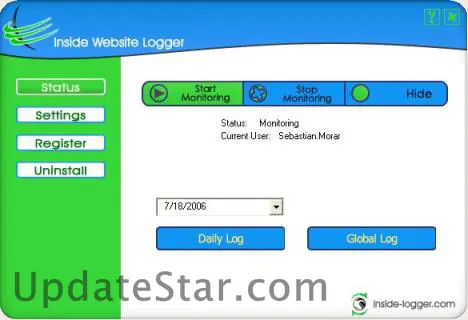 Inside Website Logger 2.4