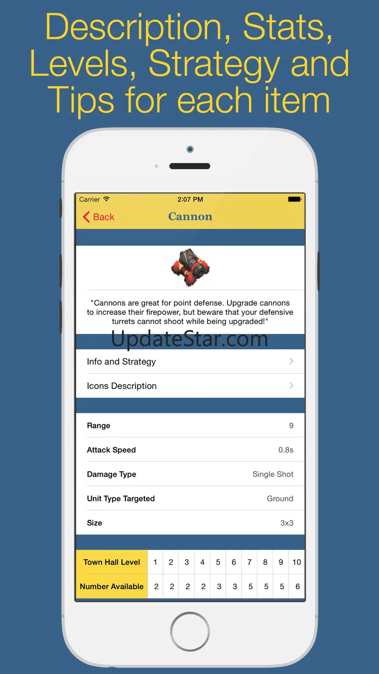Database for Clash of Clans™ (unofficial) 1.2.1