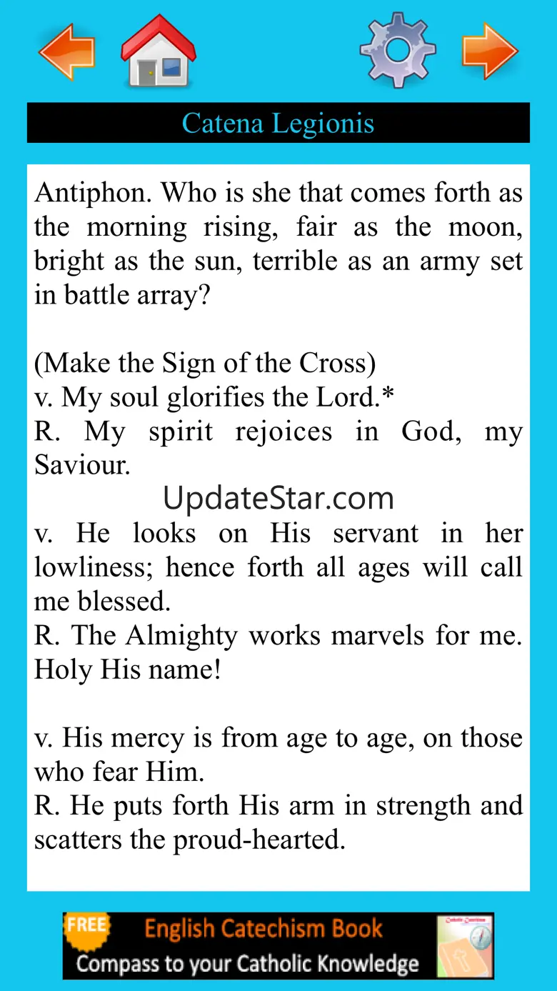 Legion of Mary - Tessera 7.4.1