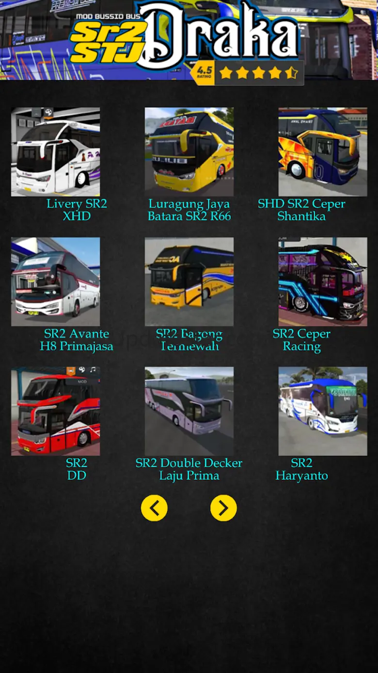Mod Bussid Bus SR2 STJ Draka 1.2