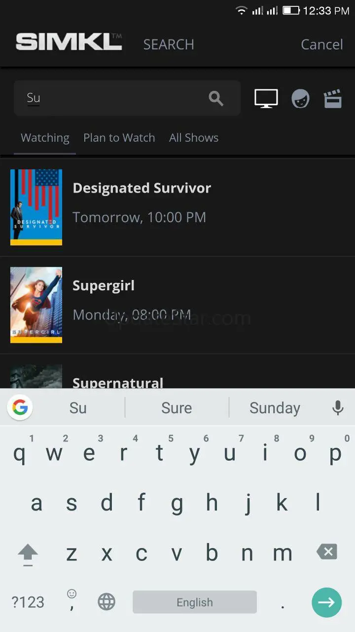Simkl Lists: TV, Anime, Movies 1.3.3