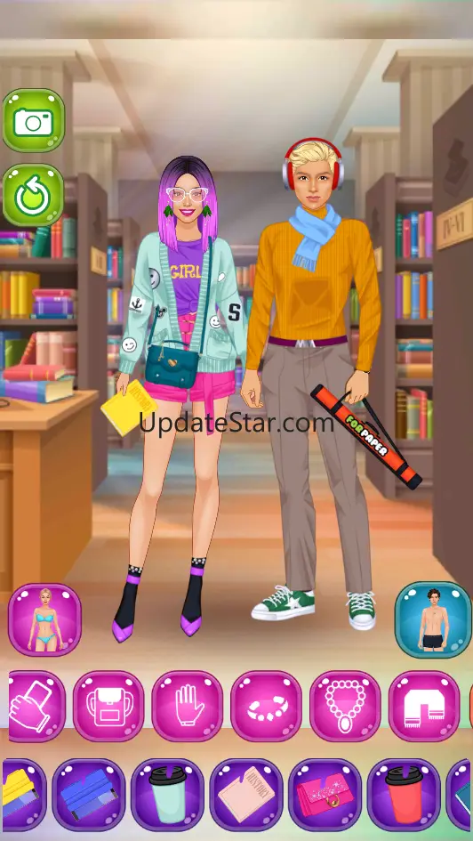 School Couple dress up 1.3