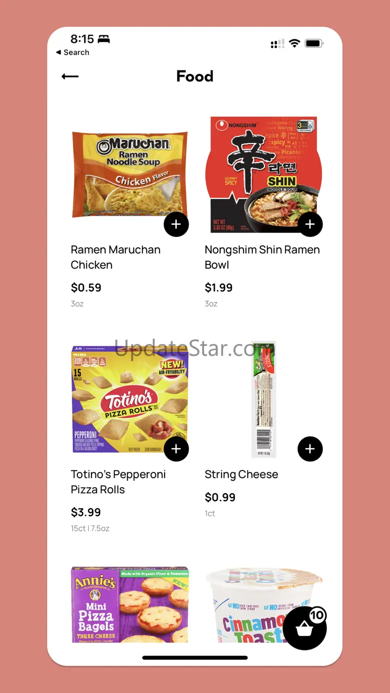 ofo - 10 min snack delivery 4.3.3