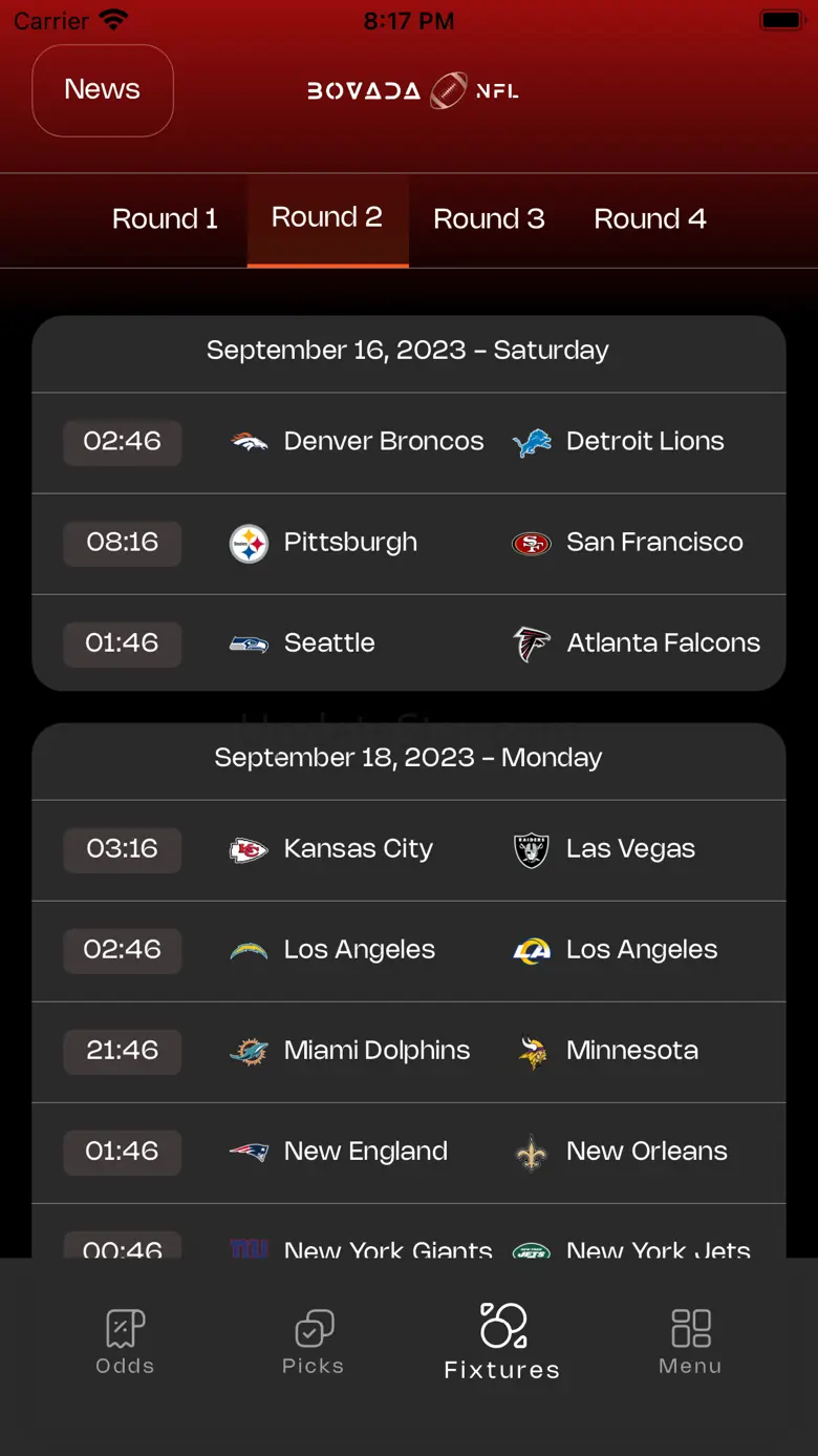 Bovada - NFL Special 1.0