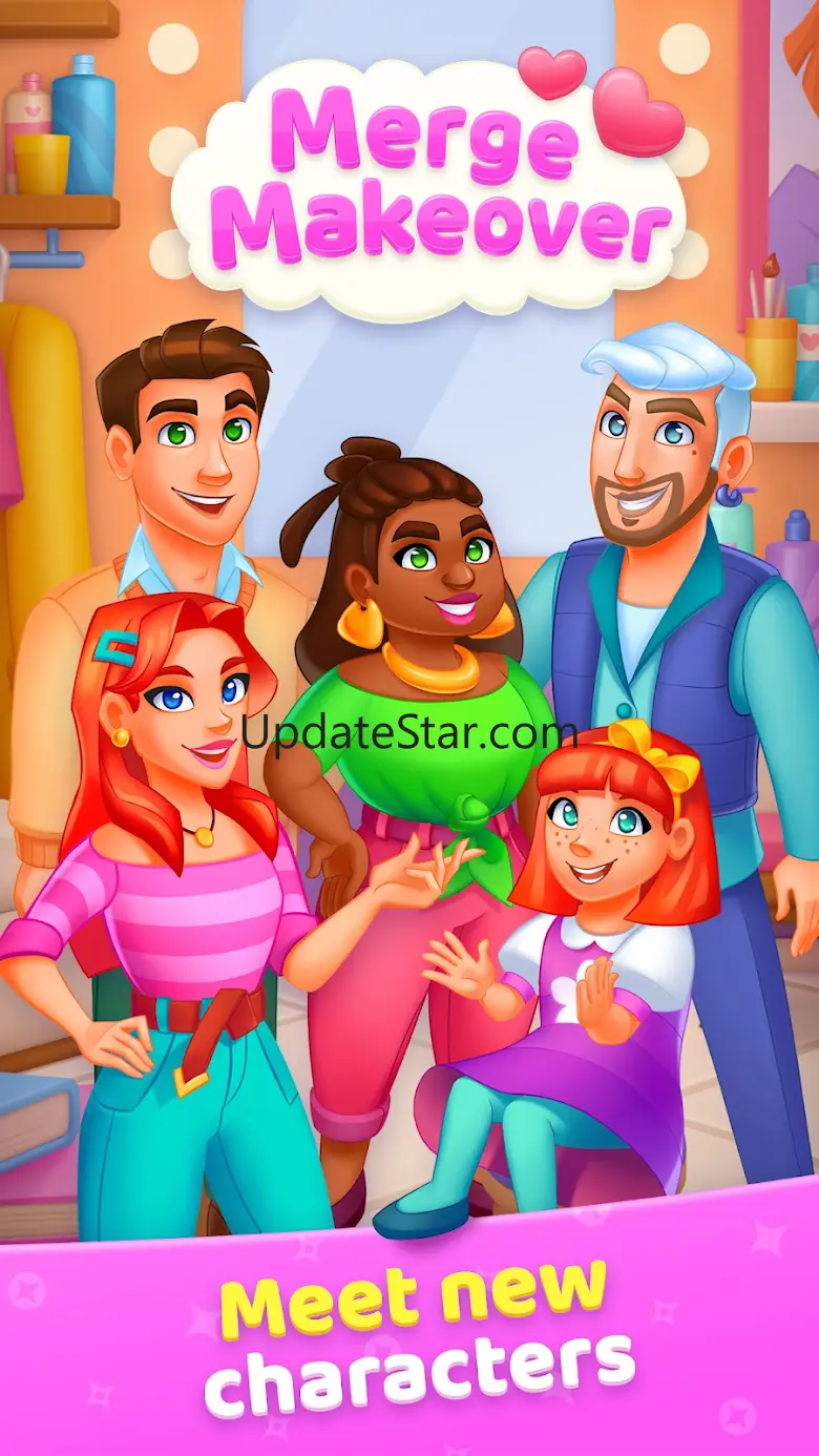 Merge Makeover: Makeup Games 1.1