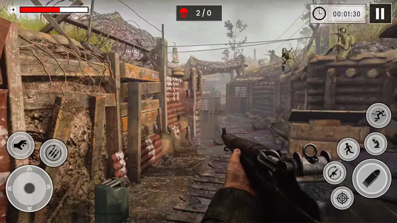 World War Gun Shooting Mission 1.0