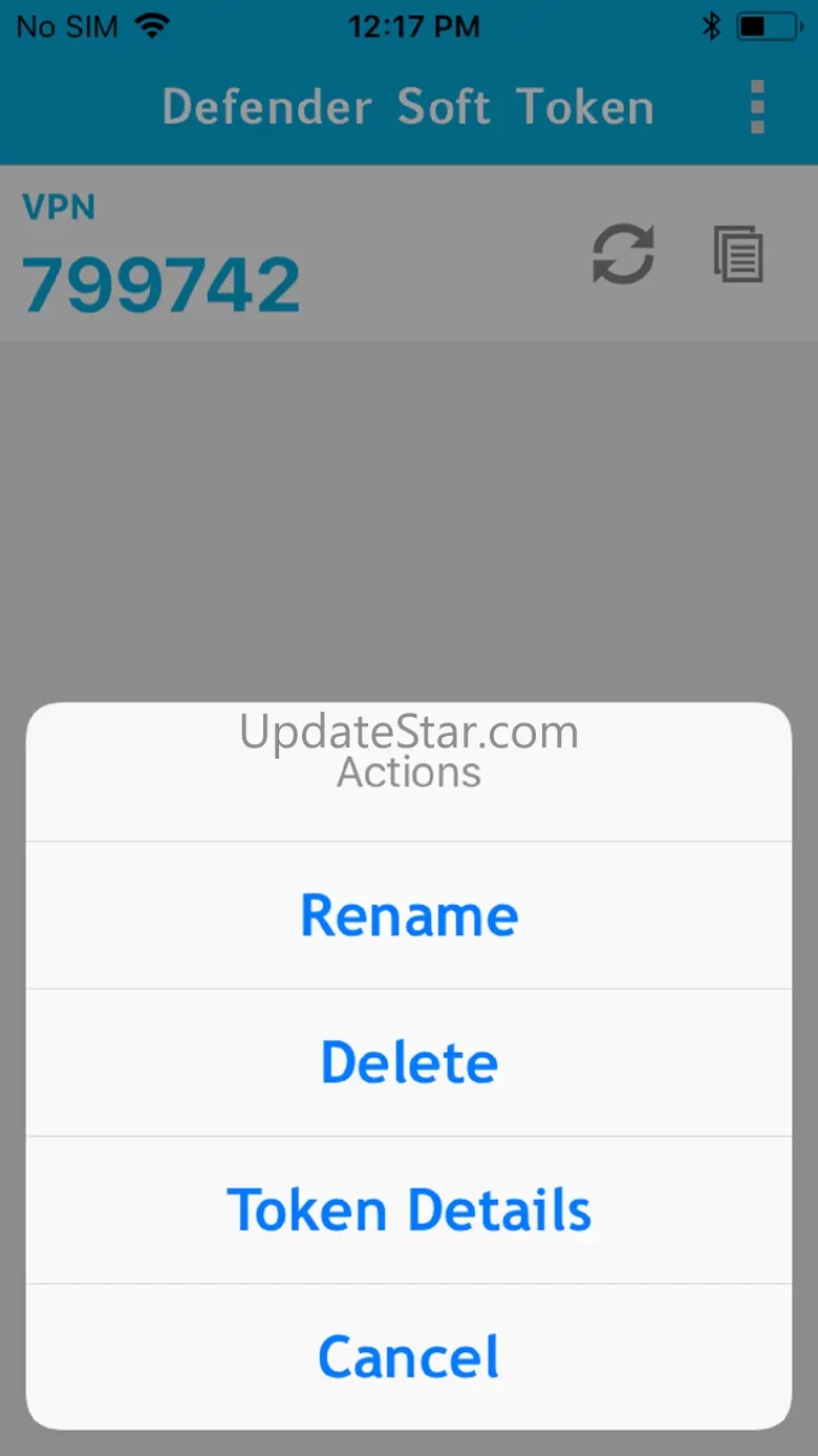 Defender Soft Token 5.15.0.0042