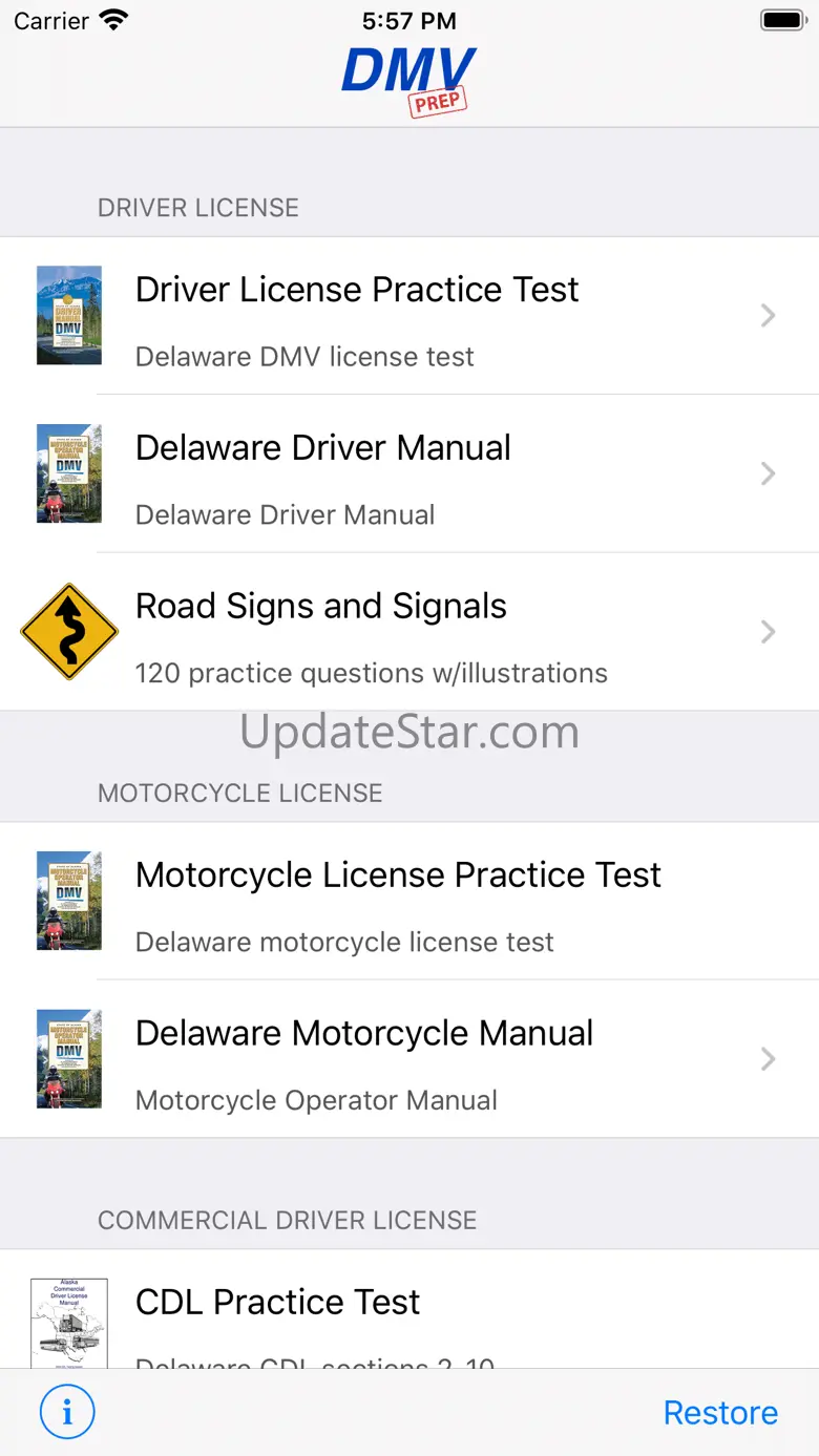 Delaware DMV Test Prep 5.4