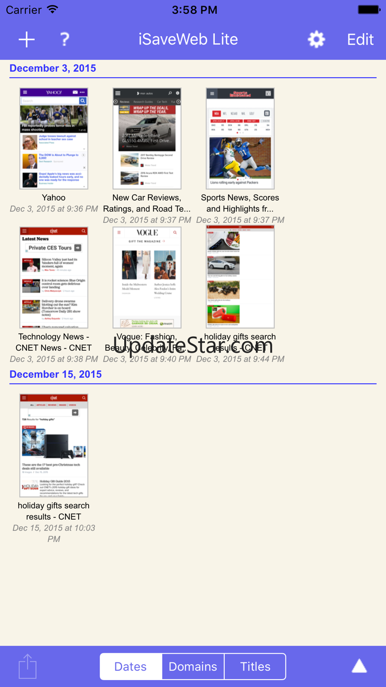 iSaveWeb Lite 5.0