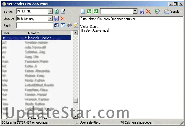 NetSender Pro 2.60
