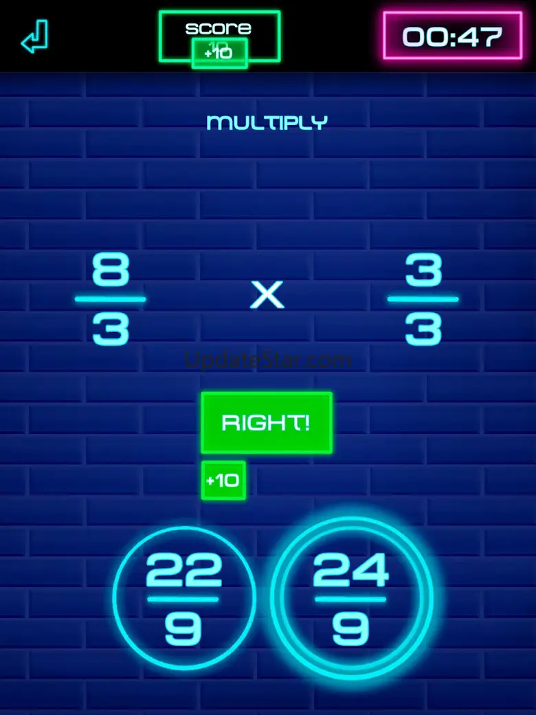 Fraction Challenge: Math games 23.10.002