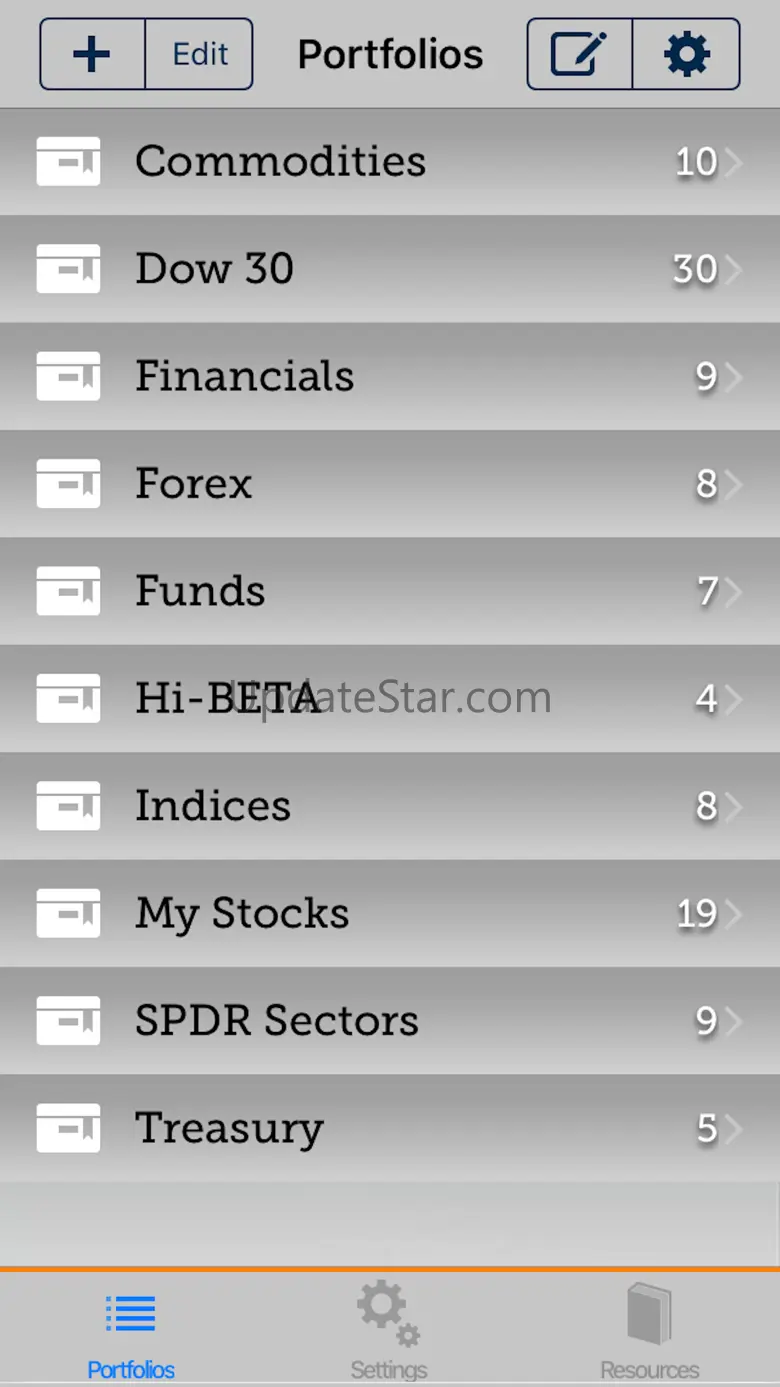 ezStocksPro-Watchlist Earnings 1.41