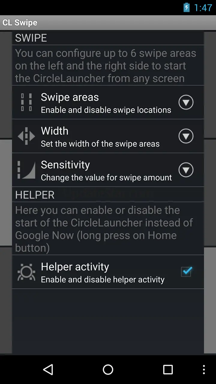 CircleLauncher Swipe 3.7