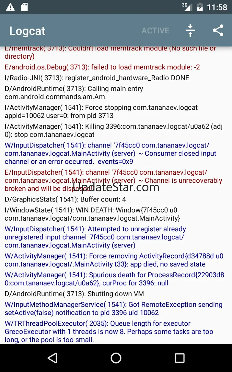 Logcat [NO ROOT] 2.1