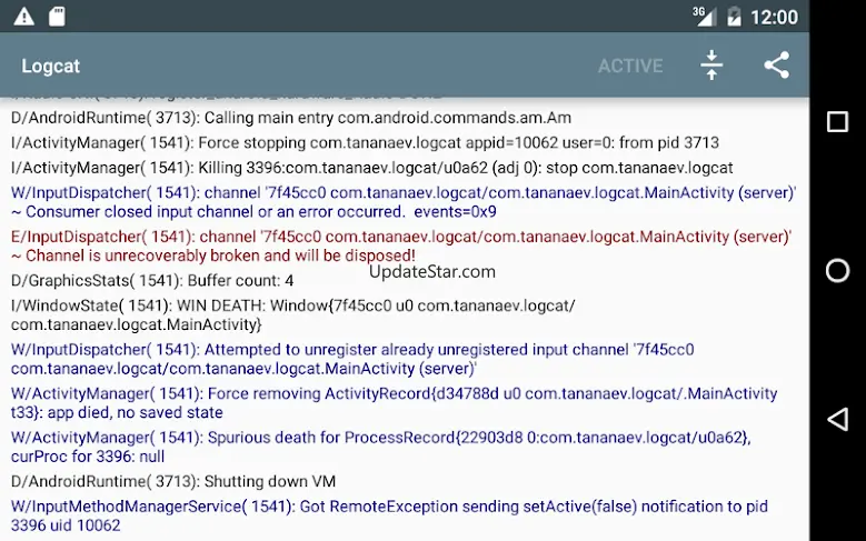 Logcat [NO ROOT] 2.1