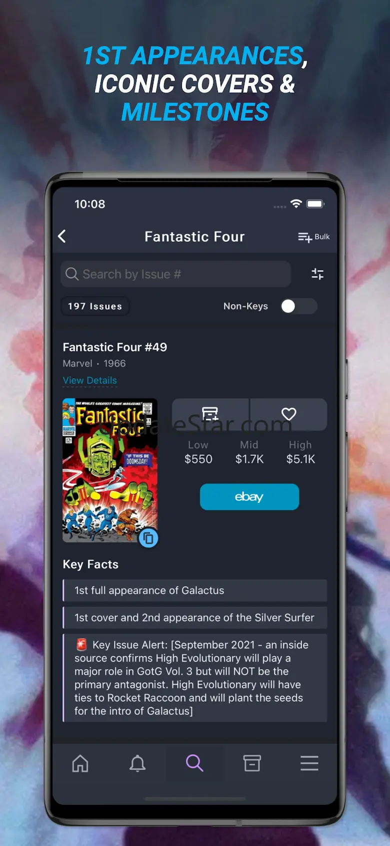 Key Collector Comics Database 4.1.5