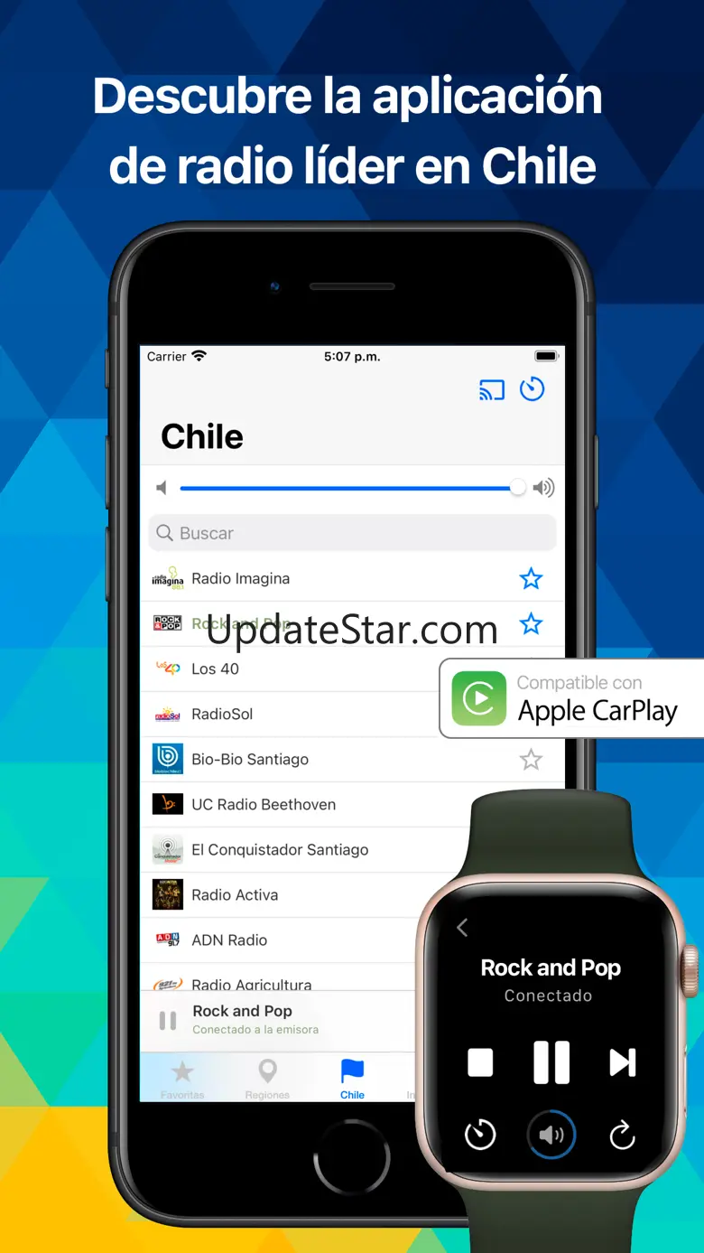 Radio Chile: Emisoras en vivo 9.7.1