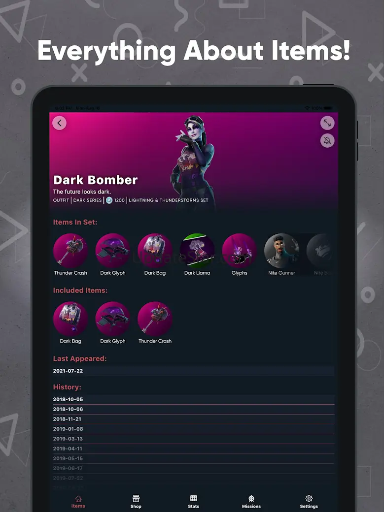 Flossy - Emotes, Shop & Stats 4.0.1