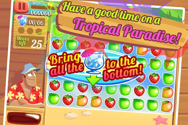Juice Paradise - Tap, Match and Pop the Fruit Cubes in the Beach 1.0.4