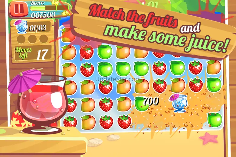 Juice Paradise - Tap, Match and Pop the Fruit Cubes in the Beach 1.0.4