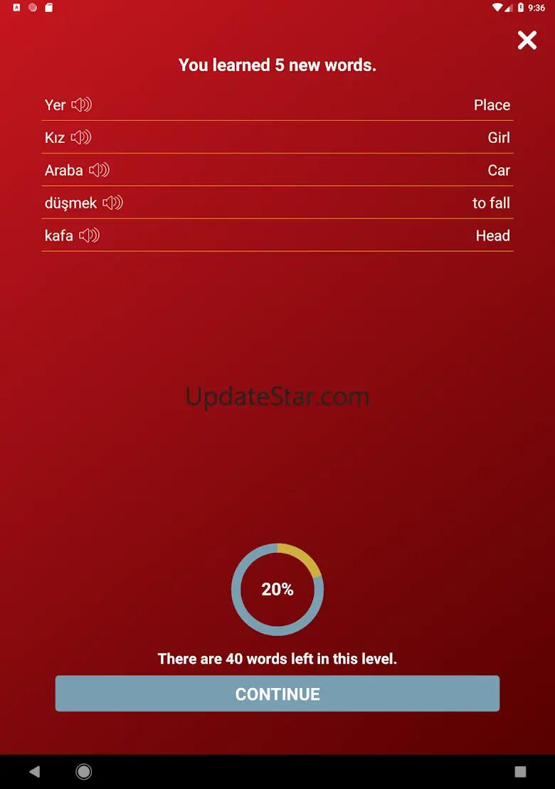 Tobo: Learn Turkish Vocabulary 2.9.5