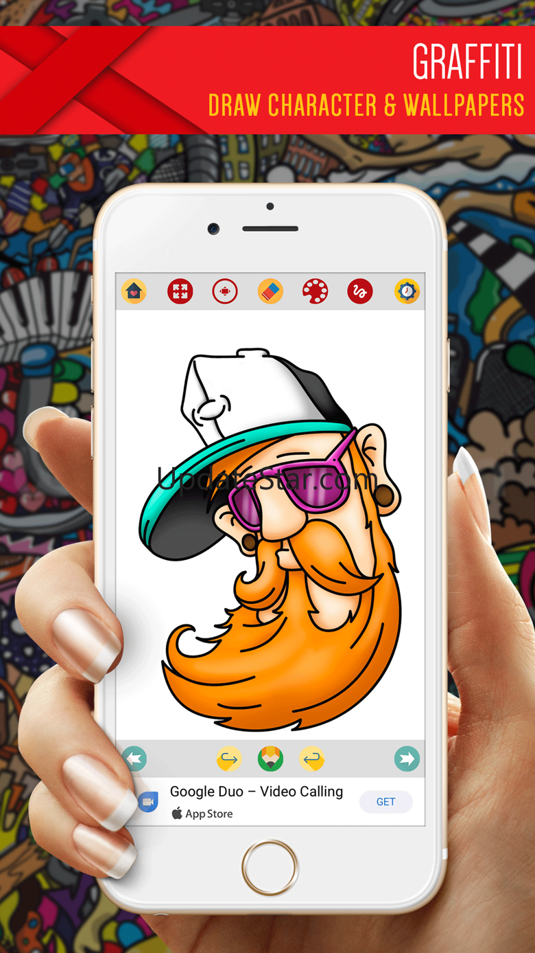 How to Draw Graffiti 3D Art 1.3
