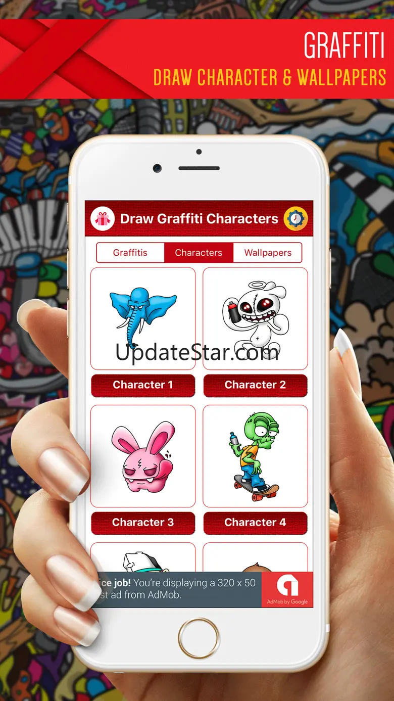 How to Draw Graffiti 3D Art 1.3
