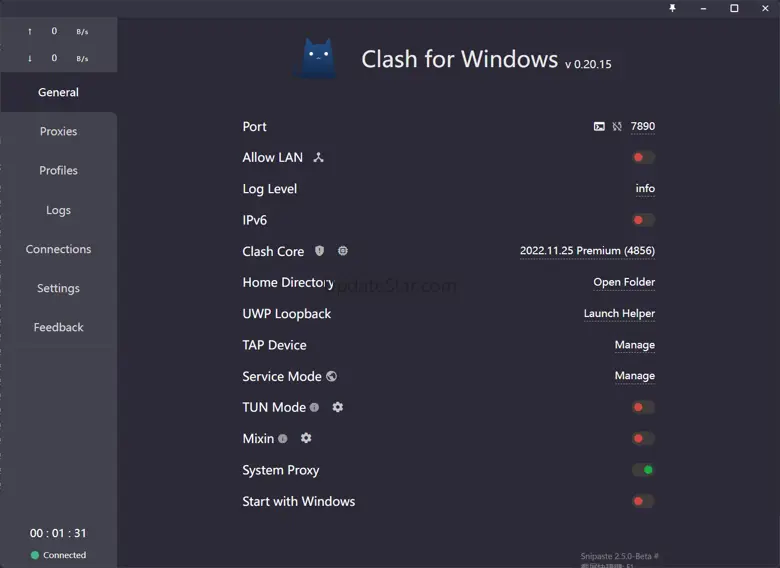 Clash for Windows 0.20.39