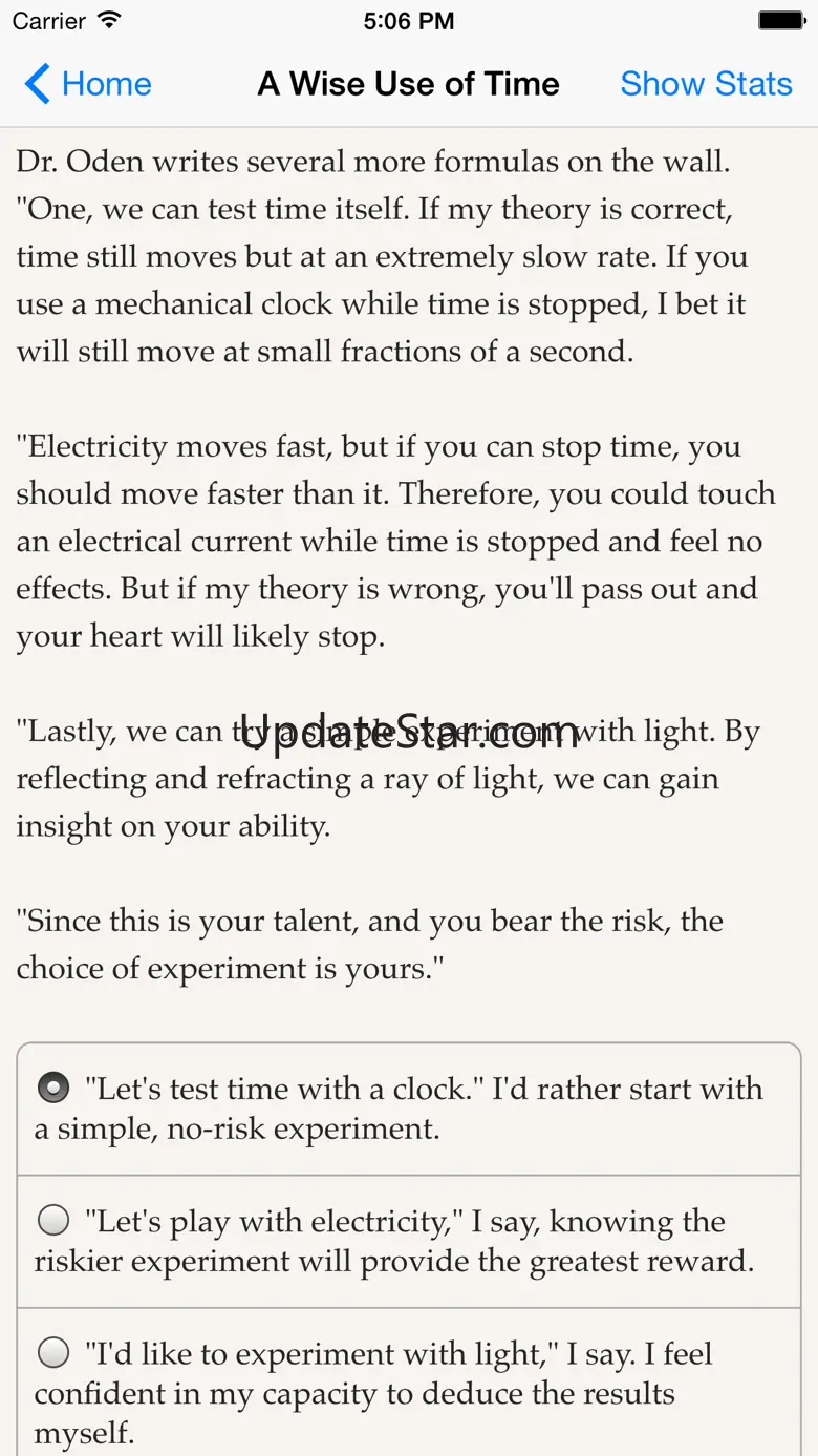 A Wise Use of Time