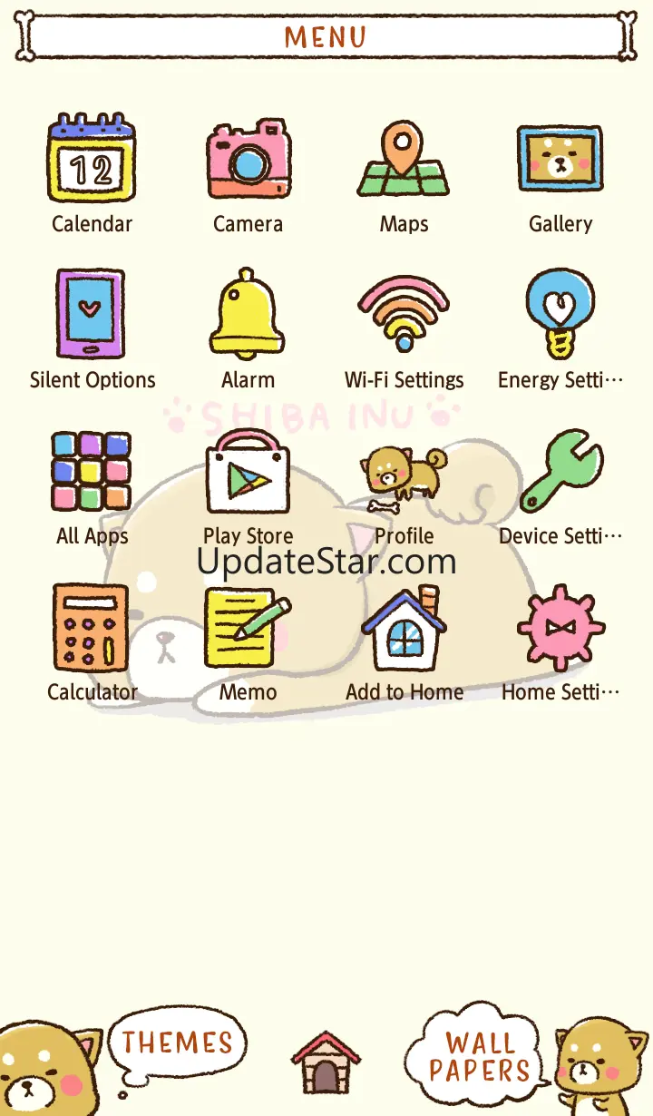 Cute Mini-Shiba Theme 1.0.1