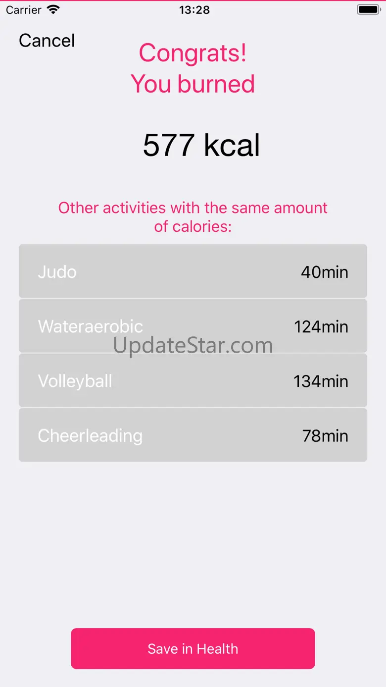 Fitmanual - Save your Activity 2.1.3