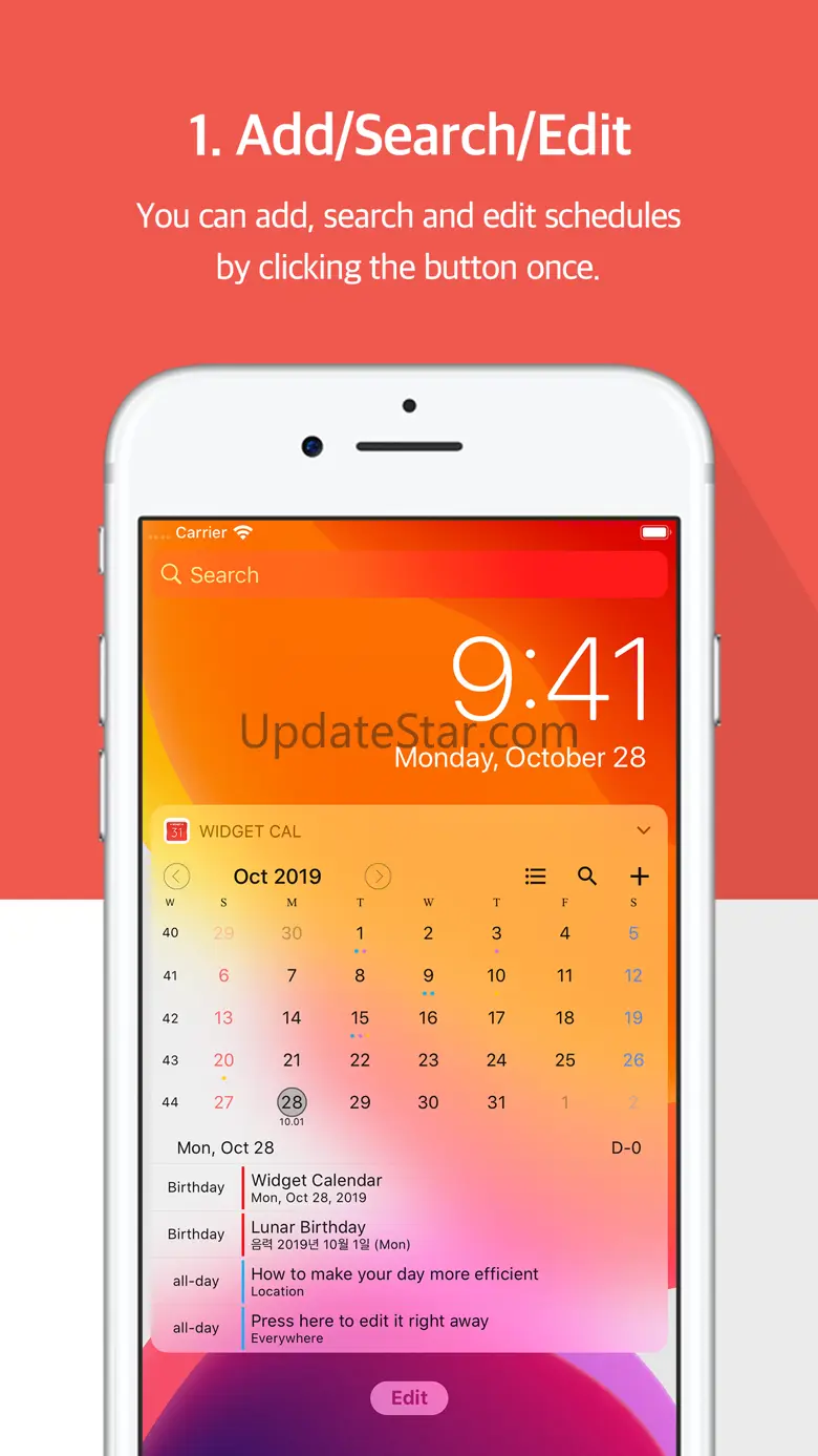 Widget Calendar : Easy&Simple 1.1.6