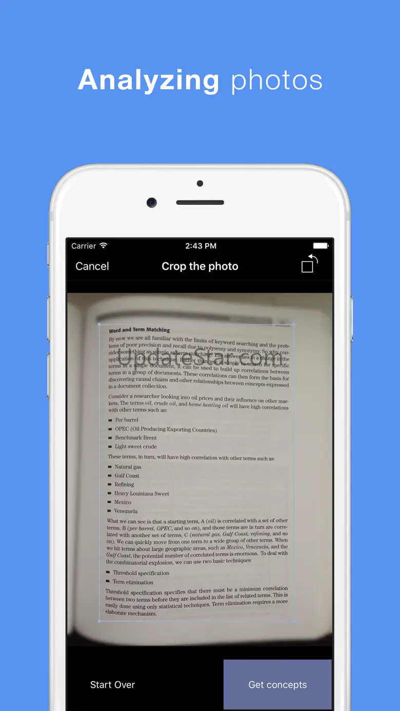 Conceptmeister Free - document summarizer and, concepts extractor 1.3