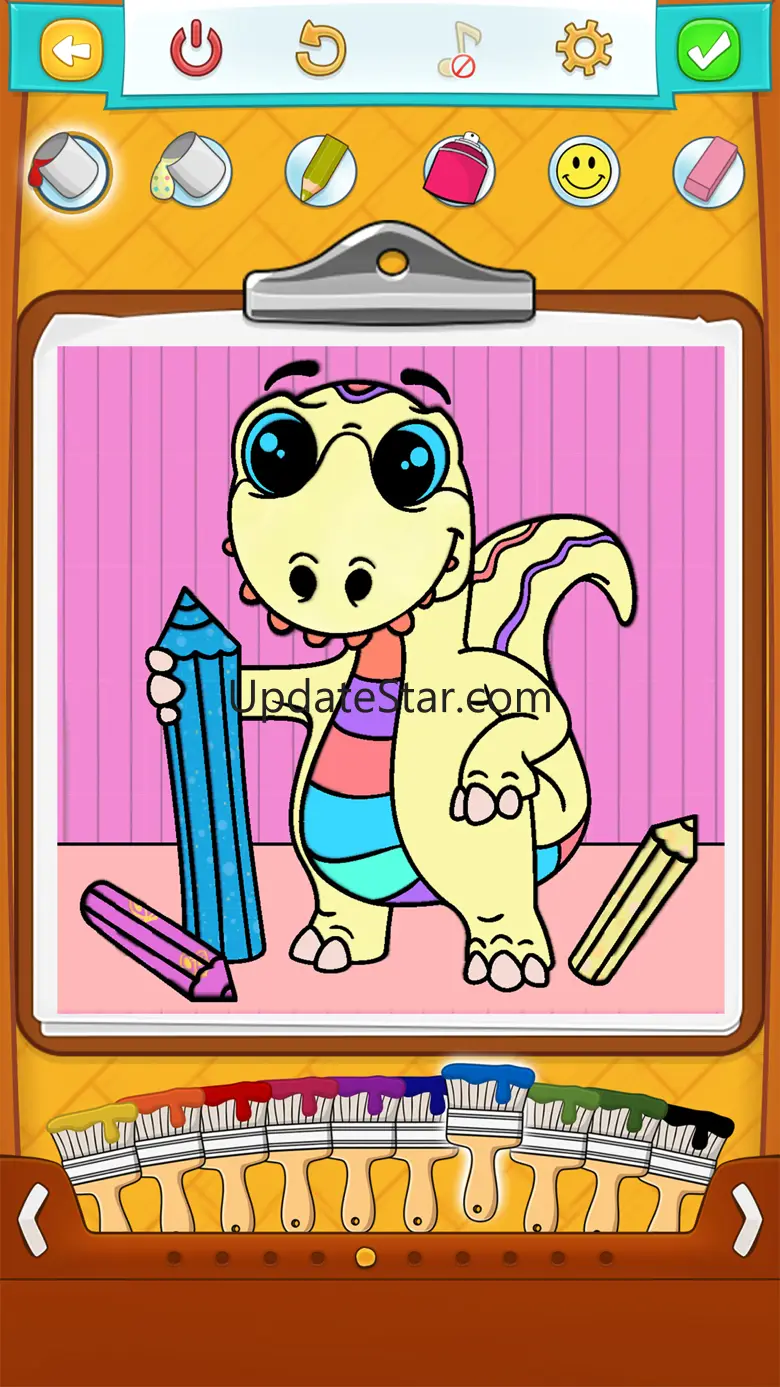 Dinosaur Coloring Sheets 1.5