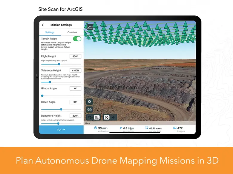 Site Scan Flight for ArcGIS 4.6.1