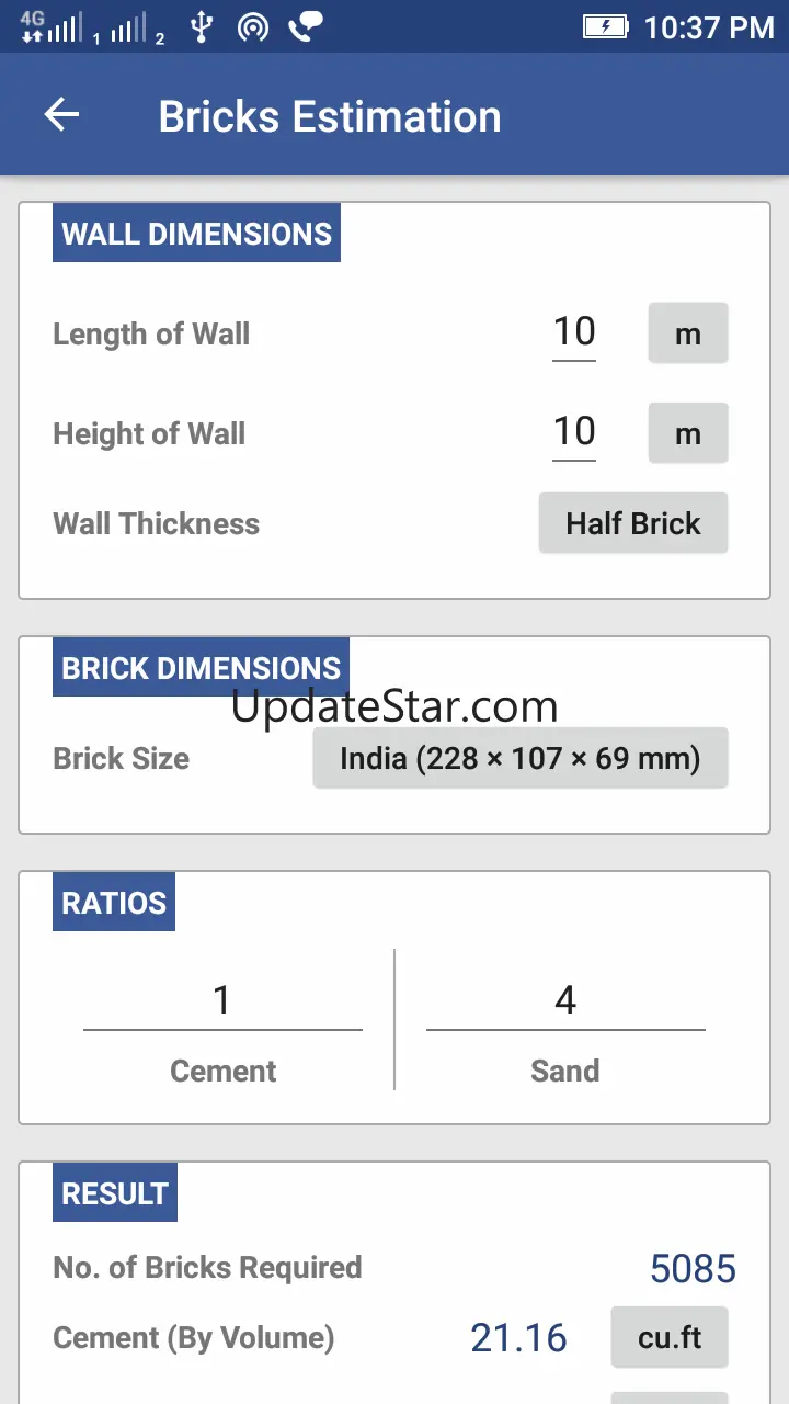 Material Estimator for Civil C 1.3